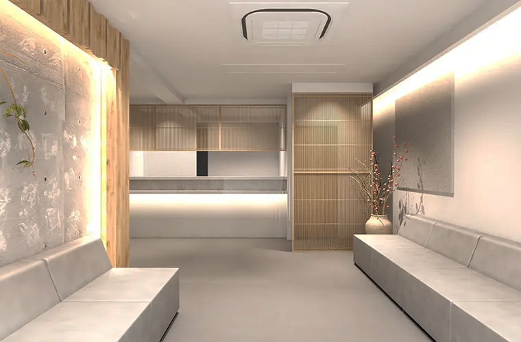 受付待合ロビー